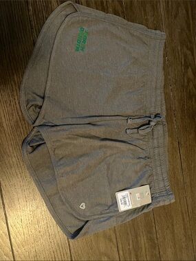 Gray Athletic Shorts with North Dakota logo